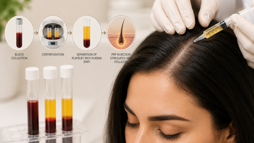 PRP Treatment for Hair Growth - How Platelet-Rich Plasma Boosts Natural Hair Regrowth